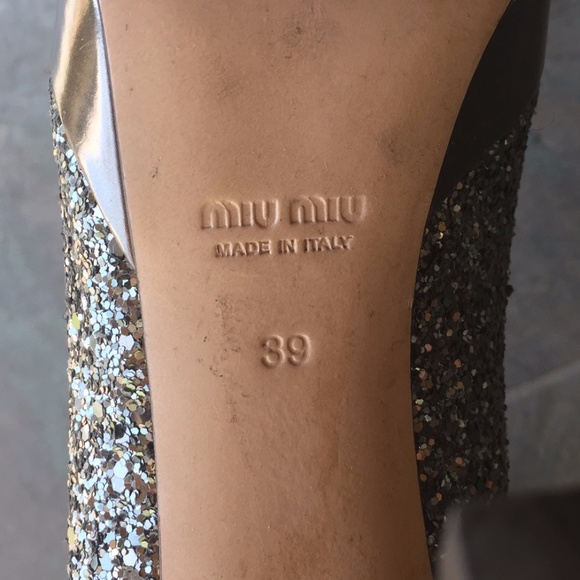 💎GORGEOUS Miu Miu Pumps! 💎Made in Italy- Size 39 - Picture 6 of 6
